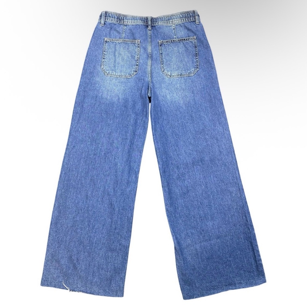 Lucky Brand Blue Wide Leg Flare Jeans - Picture 4 of 15